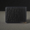 Шкіряний затиск для грошей Stenk Moneyclip Чорний Шкіряний затиск для грошей Stenk Moneyclip Чорний