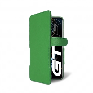Чехол книжка Stenk Prime для Realme GT 5G Зелёный