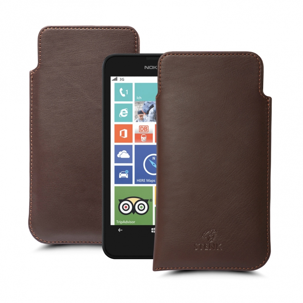 

Футляр Stenk Elegance для Nokia Lumia 630 Коричневый