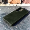 Накладка Stenk Cover Crazy Horse для Samsung Galaxy S26 Ultra Зелёный Накладка Stenk Cover Crazy Horse для Samsung Galaxy S26 Ultra Зелёный