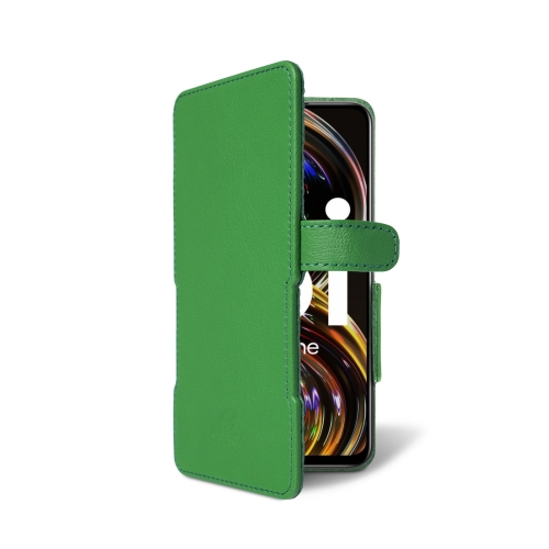 чехол-книжка на Realme 8i Зелёный Stenk Prime фото 2