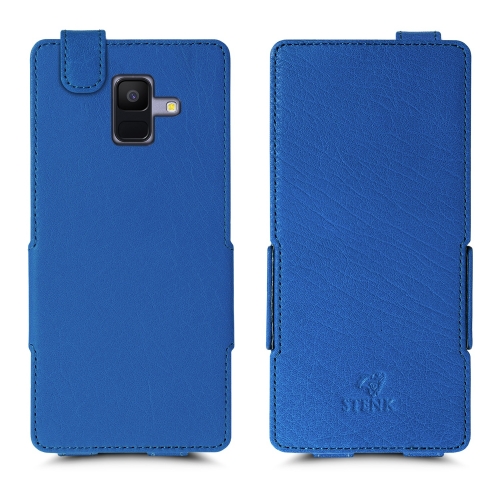 чохол-фліп на Samsung Galaxy A6 Яскраво-синій Stenk Prime фото 1