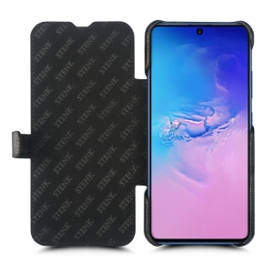Чехол книжка Stenk Premium для Samsung Galaxy S10 Lite Чёрный