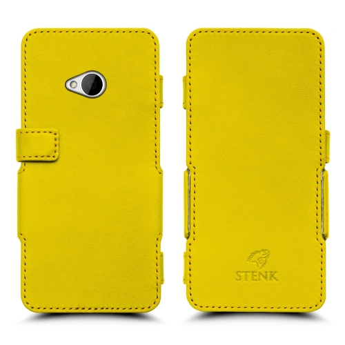 чохол-книжка на HTC One 802w Жовтий Stenk Сняты с производства фото 1
