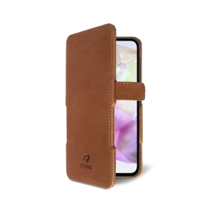 Чехол книжка Stenk Prime для Samsung Galaxy A35 Camel
