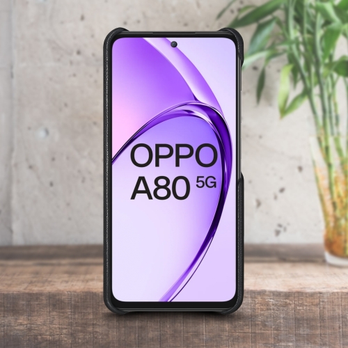 бампер на OPPO A80 Черный Stenk Cover фото 2
