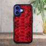 Шкіряна накладка Stenk ExBacker Python Scales для Apple iPhone 16