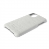 Шкіряна накладка Stenk Cover для Apple iPhone 11 Рептилія Білий