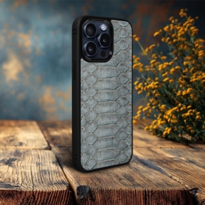 Накладка SkinBacker Python Scales для Apple iPhone 15 Pro Max Сірий