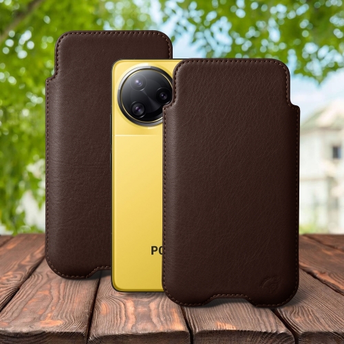 чохол-футляр на Xiaomi Poco F7 Ultra Коричневий Stenk Sportage фото 1
