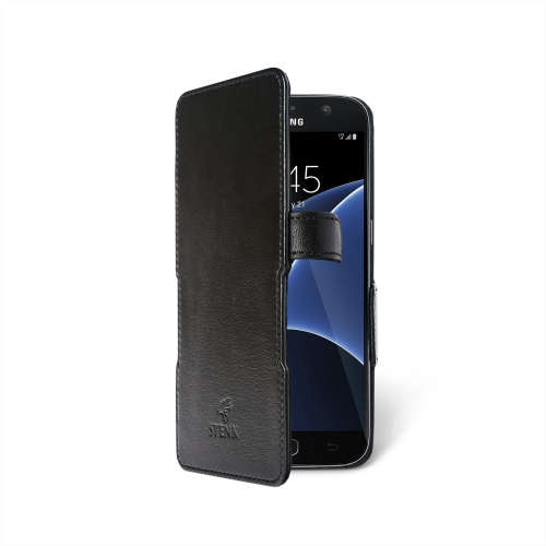 чохол-книжка на Samsung Galaxy S7 Чорний Stenk Prime фото 2