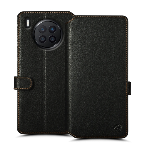 чехол-кошелек на HuaWei Nova 8i Черный Stenk Premium Wallet фото 1