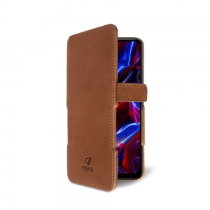 Чохол книжка Stenk Prime для Xiaomi Poco X5 Camel