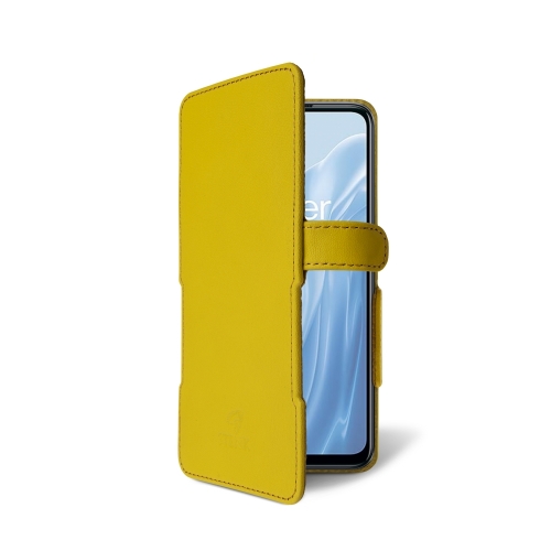чехол-книжка на OnePlus Nord N300 Желтый  Prime фото 2