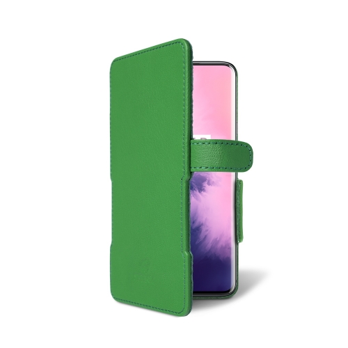 чехол-книжка на OnePlus 7 Pro Зелёный Stenk Prime фото 2