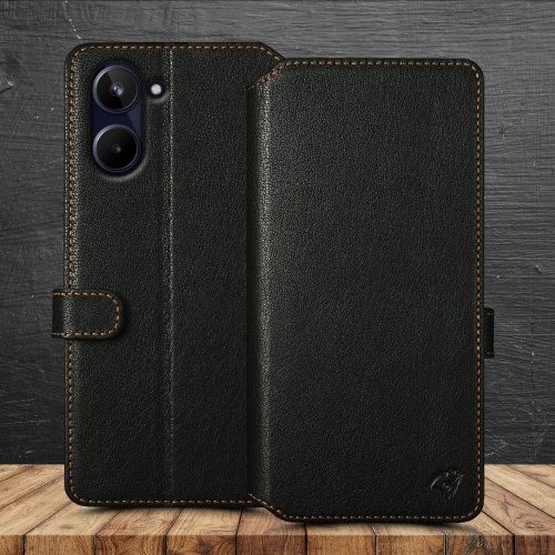 чохол-гаманець на Realme 10 Чорний Stenk Premium Wallet фото 1