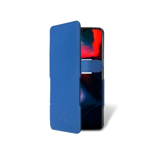 чохол-книжка на OnePlus 6 Яскраво-синій Stenk Prime фото 2