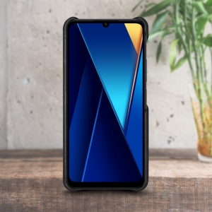 Шкіряна накладка Stenk Cover для Xiaomi Redmi 13C Чорний