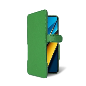 Чехол книжка Stenk Prime для Xiaomi Poco X6 Зелёный