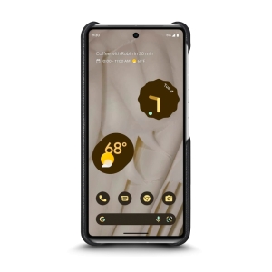 Шкіряна накладка Stenk Reptile Cover для Google Pixel 7 Чорна