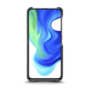 Шкіряна накладка Stenk Cover для Xiaomi Poco F2 Pro Чорна