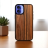 Накладка SkinBacker Wood для Apple iPhone 16 Палисандр