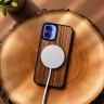 Накладка SkinBacker Wood для Apple iPhone 16 Палисандр