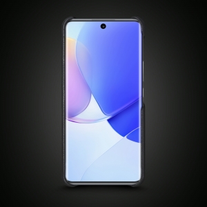 Шкіряна накладка Stenk WoodBacker для HuaWei Nova 9 Чорна