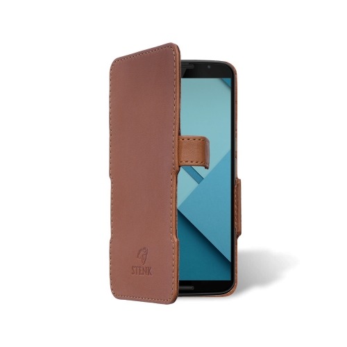 чохол-книжка на Motorola Nexus 6 Світло-коричневий Stenk Сняты с производства фото 2
