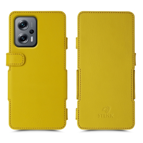 чехол-книжка на Xiaomi Poco X4 GT Желтый Stenk Prime фото 1