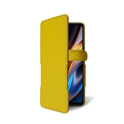 чехол-книжка на Xiaomi Poco X4 GT Желтый Stenk Prime фото 2