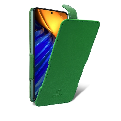 чохол-фліп на Xiaomi Poco F4 Зелений Stenk Prime фото 2