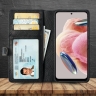 Чохол-портмоне Stenk Premium Wallet для Xiaomi Redmi Note 12 4G Чорний