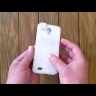 Чохол фліп Stenk Prime для Nomi i451 Twist Білий Відео