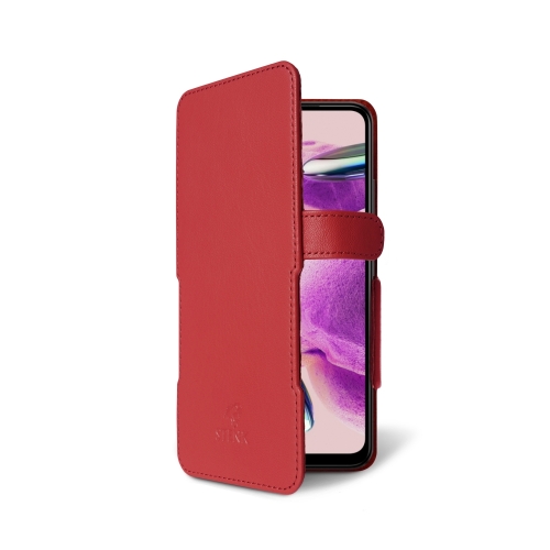 чехол-книжка на Xiaomi Redmi Note 12S Красный  Prime фото 2