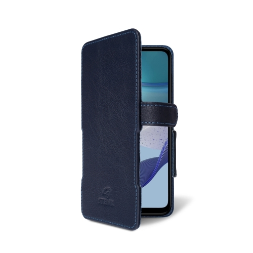 чехол-книжка на Motorola Moto G (2023) Синий  Prime фото 2