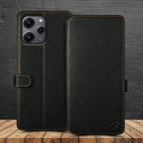 чохол-гаманець на Xiaomi Redmi 12 Чорний Stenk Premium Wallet фото 1