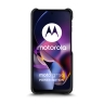 Кожаная накладка Stenk Reptile Cover для Motorola Moto G54 Power Чёрный