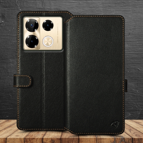 чохол-гаманець на Infinix Note 40 Pro Plus Чорний Stenk Premium Wallet фото 1