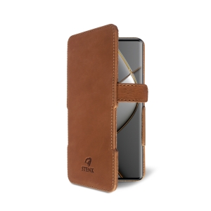Чехол книжка Stenk Prime для TECNO Spark 20 Pro Plus Camel