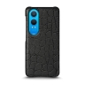 Кожаная накладка Stenk Reptile Cover для OnePlus Nord CE4 Lite Чёрный