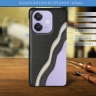 Шкіряна накладка Stenk Cover для OPPO A3 4G Чорний