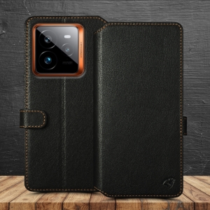Чехол-портмоне Stenk Premium Wallet для Realme GT 7 Pro Чёрный
