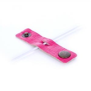 Тримач для проводів Stenk Strap Pink Crocodile