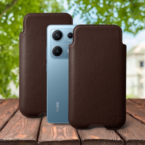 чохол-футляр на Xiaomi Redmi Note 14S Коричневий Stenk Sportage фото 1