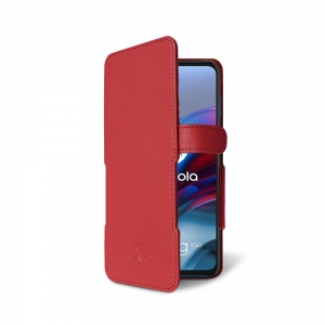 Чохол книжка Stenk Prime для Motorola Moto G100 Червоний