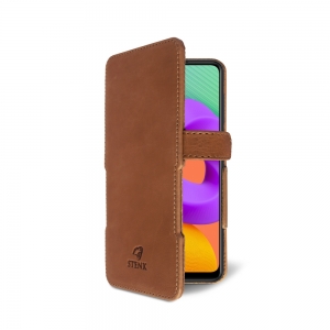 Чохол книжка Stenk Prime для Samsung Galaxy M22 Camel