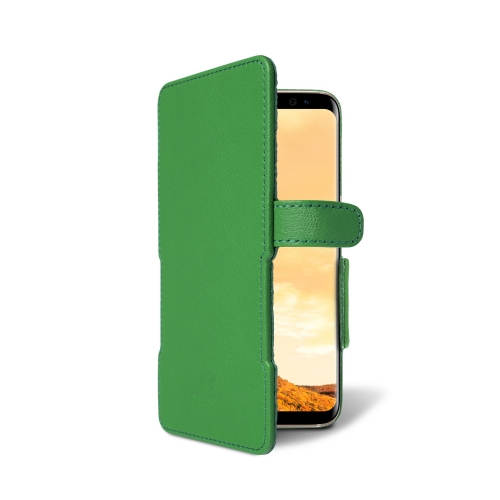 чехол-книжка на Samsung Galaxy S8 Зелёный Stenk Prime фото 2