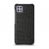 Кожаная накладка Stenk Reptile Cover для Samsung Galaxy A22 5G Чёрная