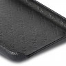 Кожаная накладка Stenk Cover для Samsung Galaxy A6 (2018) Черный